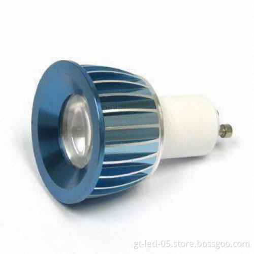 LED Spotlight Bulb with 3W Power, 12V AC/DC Input Voltage, and 0.9 Power Factor